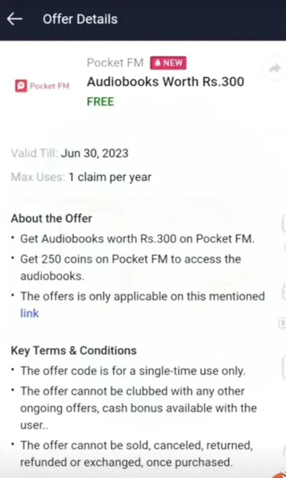 Pocket FM Vip Membership Free 2022