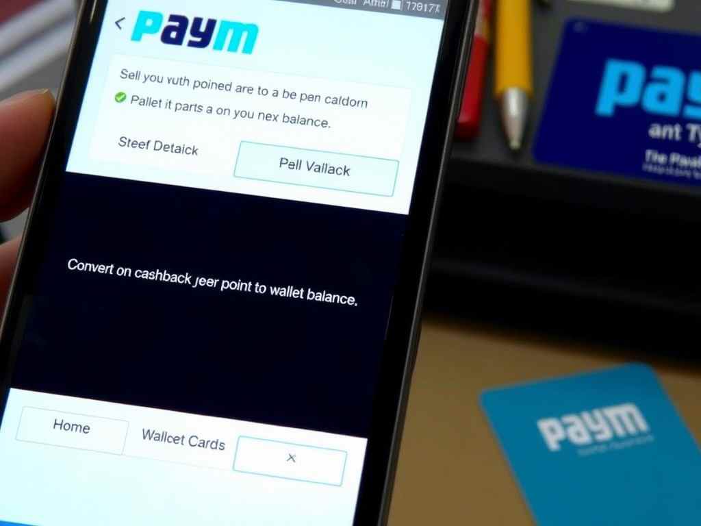 How to convert Paytm Cashback Points to wallet Balance