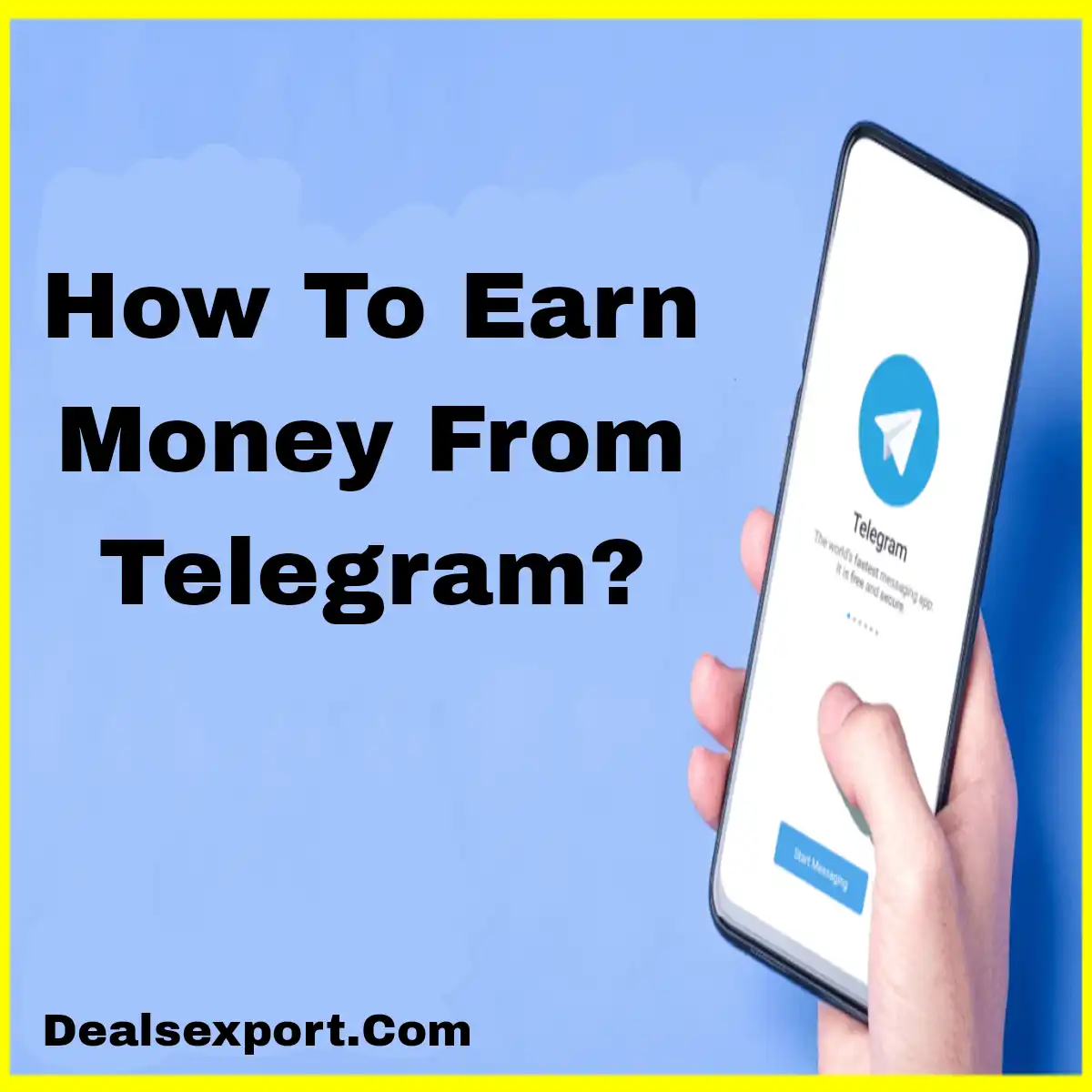 How To Earn Money From Telegram