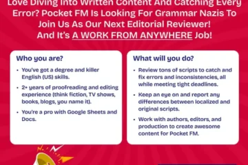 Pocket FM Jobs