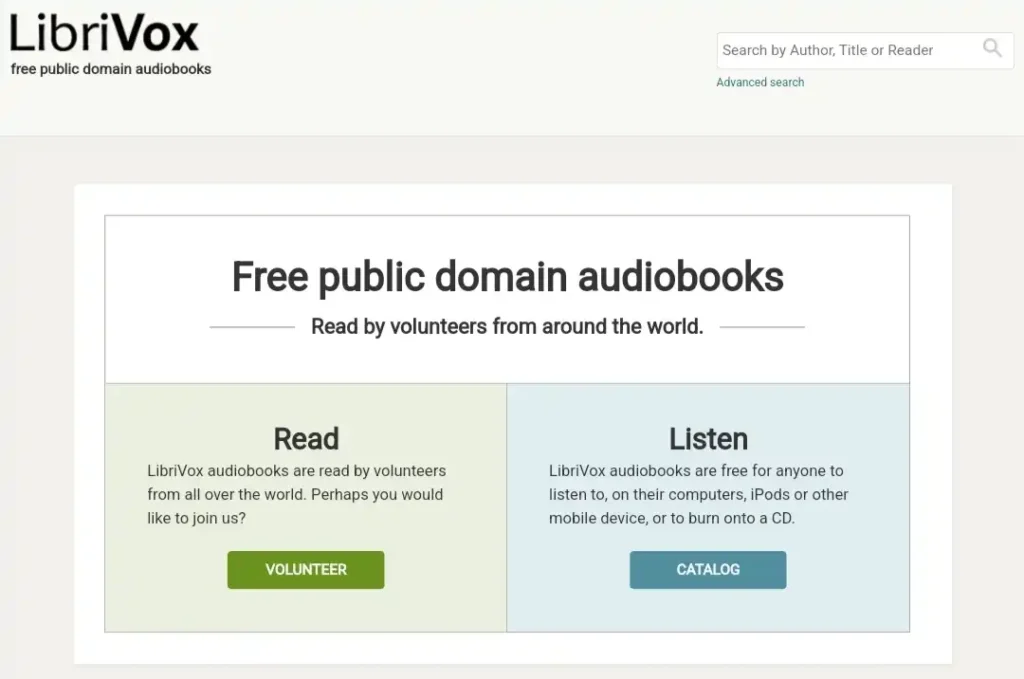 Librivox Audiobooks Free