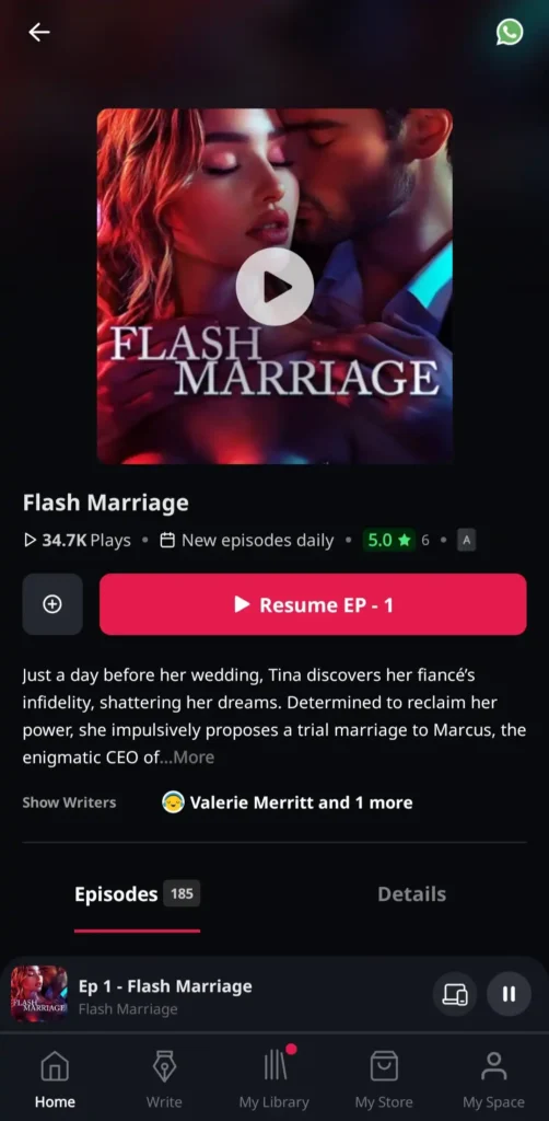 Flash Marriage Pocket Fm