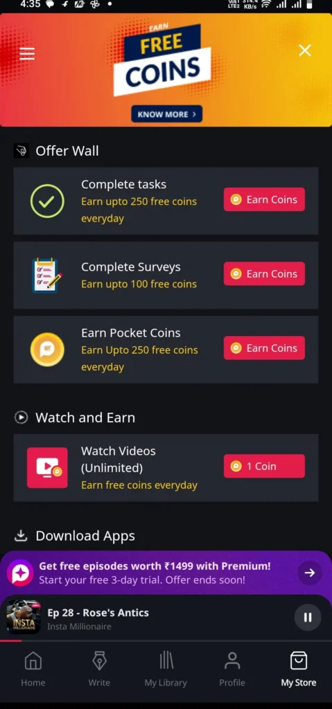 Pocket FM Promo Code 2025: Get Unlimited Coins Today