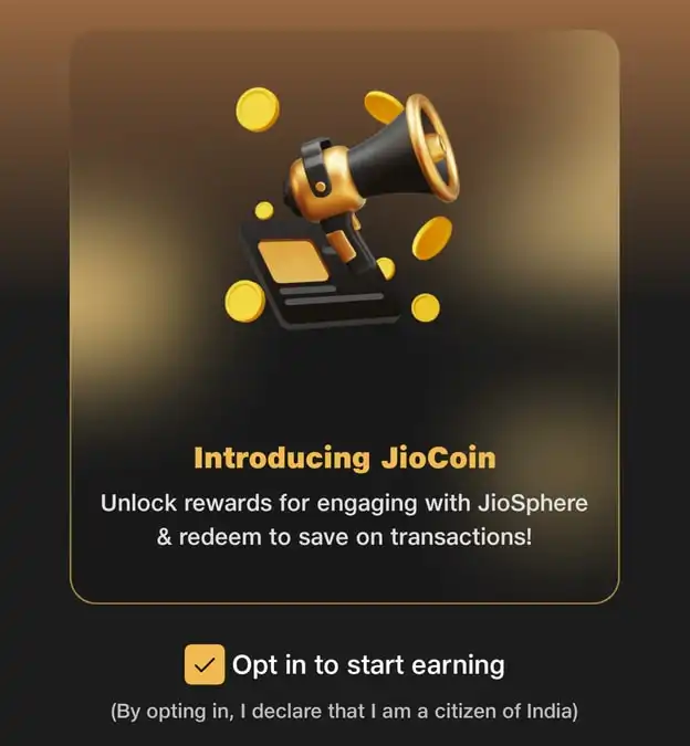 How to Earn JioCoins