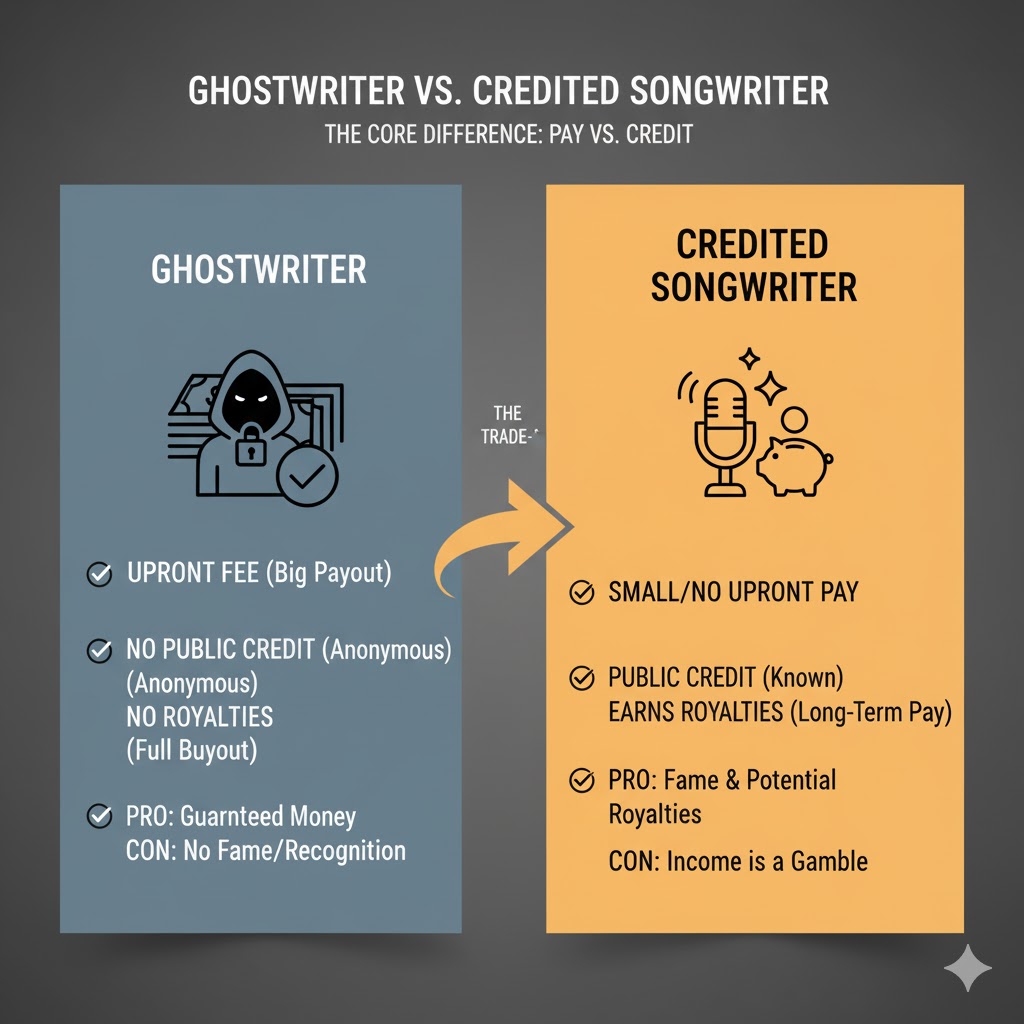Ghostwriter Earnings Tiers