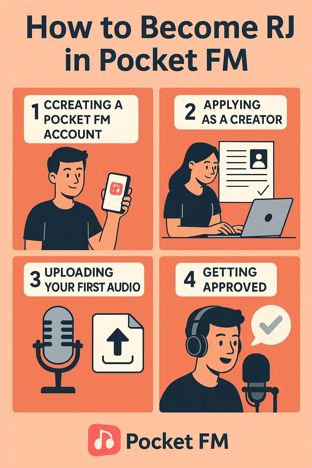 How to Become RJ in Pocket FM