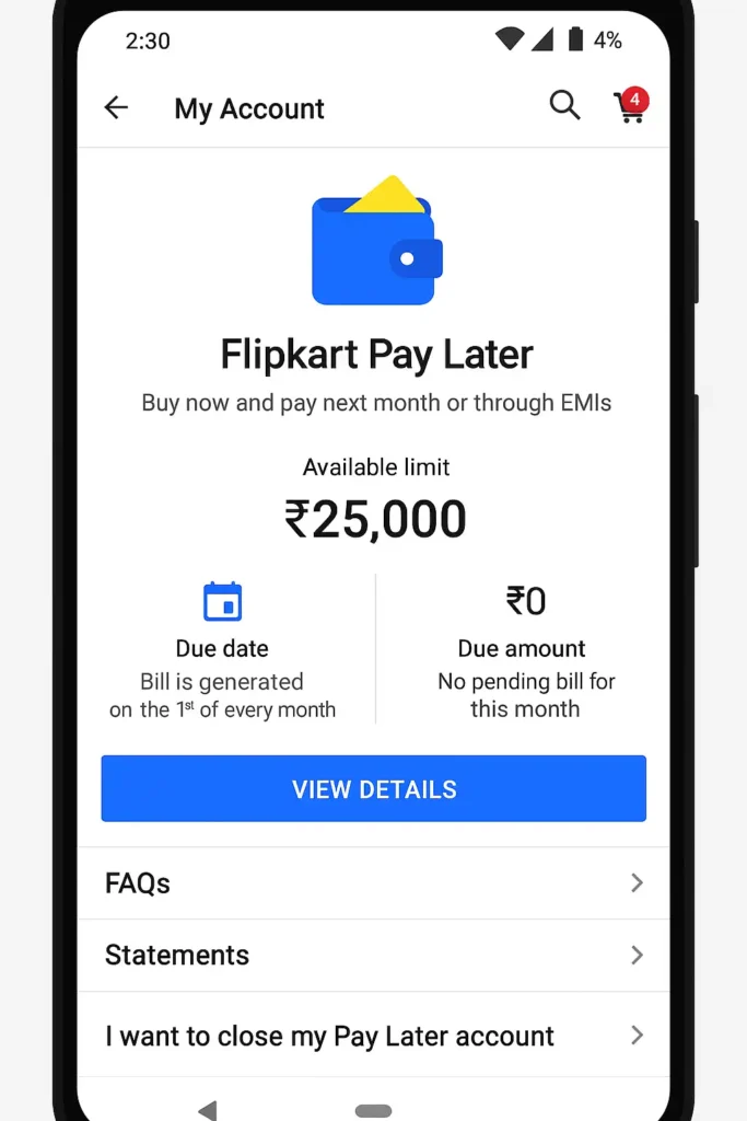 How to Close Flipkart Pay Later Account Permanently