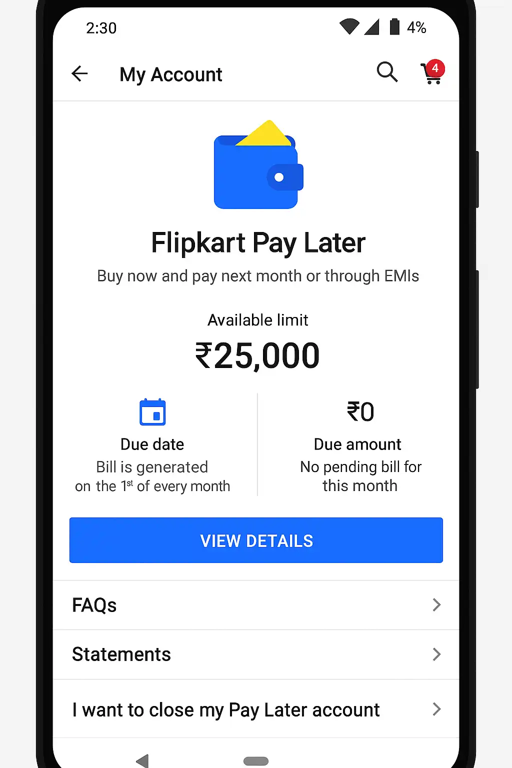How to Close Flipkart Pay Later Account Permanently