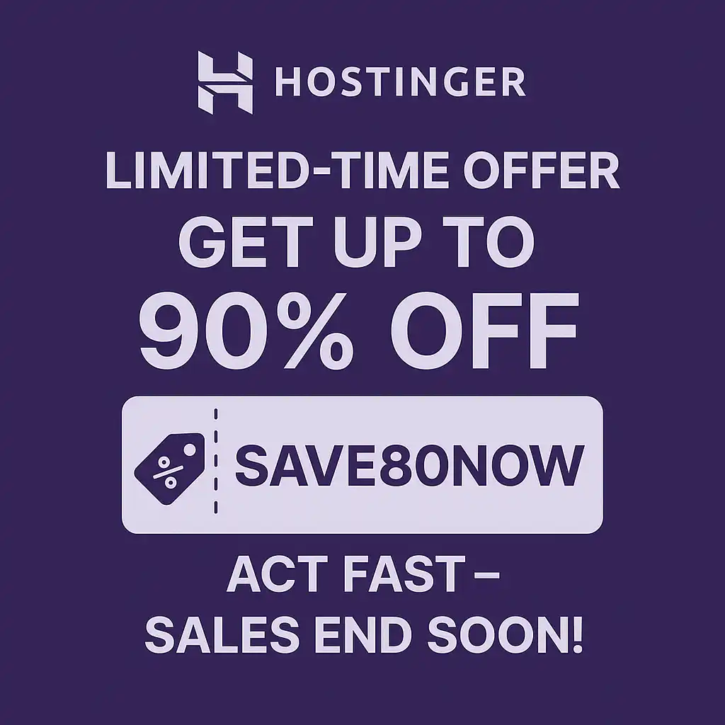 Hostinger Coupon Code & Promo Codes