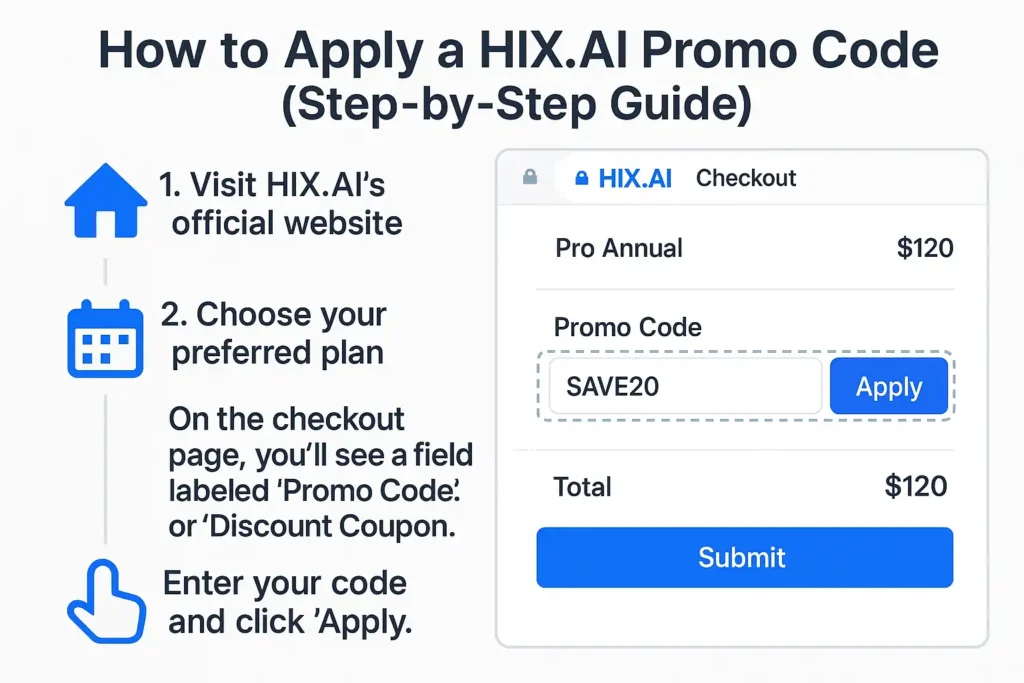 HIX AI Promo Code and Discount Coupon