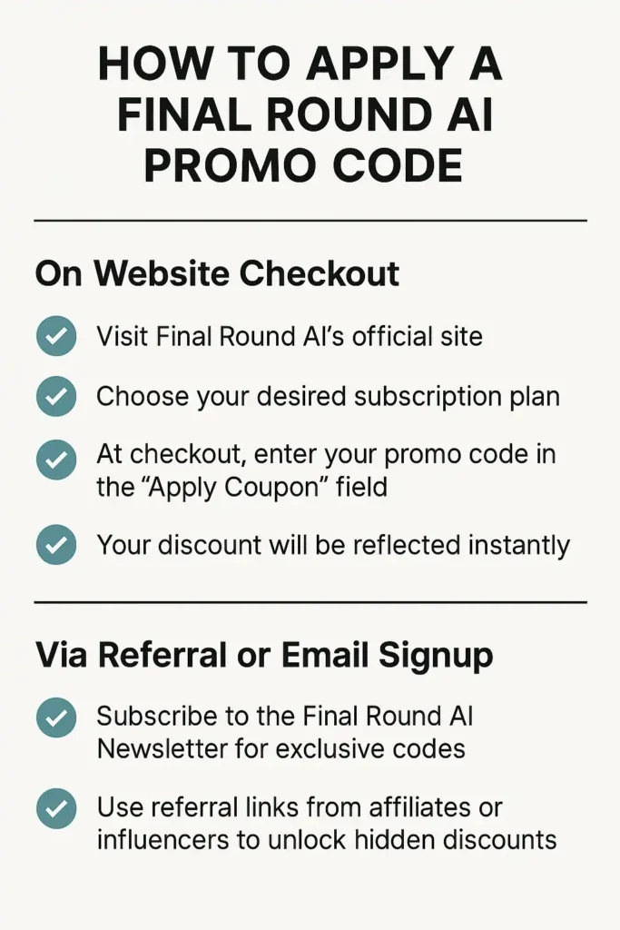 Final Round Al Promo Code & Discount Coupon