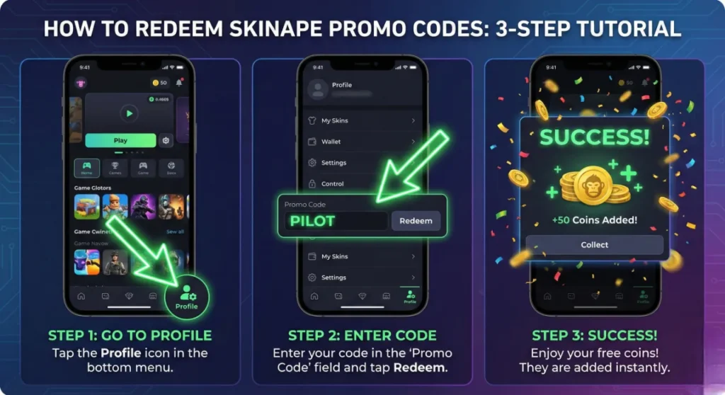 How to Redeem SkinApe Promo Codes