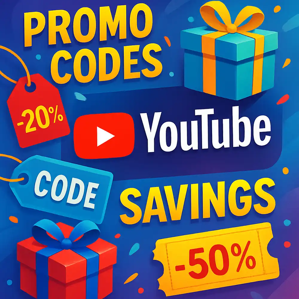 YouTube Promo Codes 2025