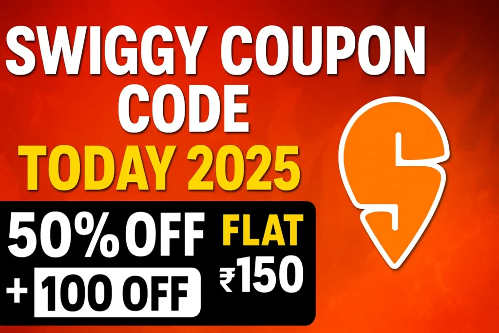 Swiggy Coupon Code Today 2025