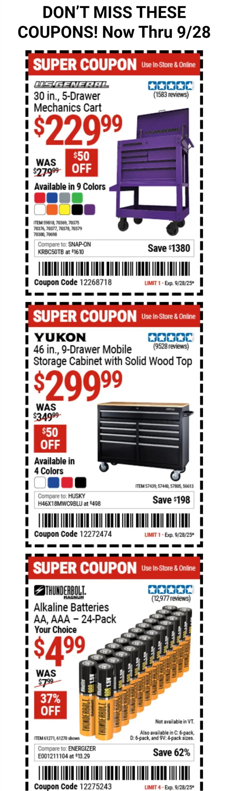Harbor Freight Coupon & Promo Codes 2025 