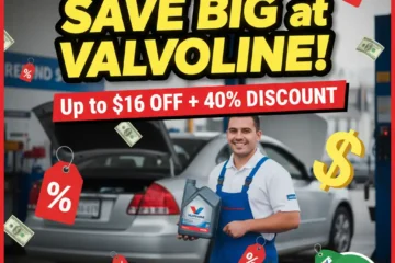 Valvoline Coupons and Promo Code 2025