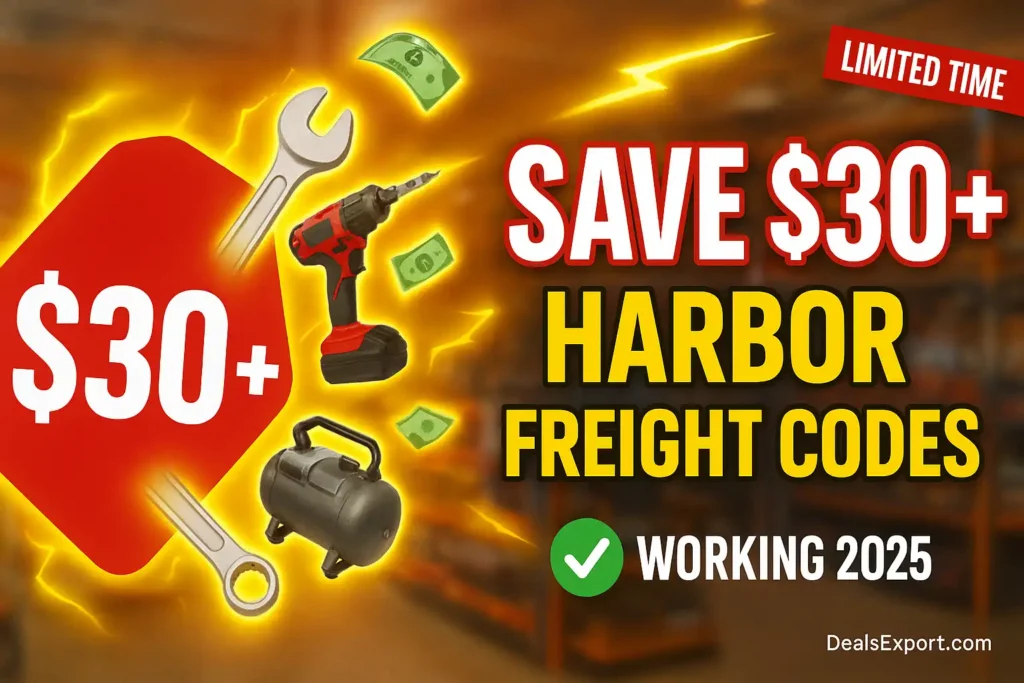 Harbor Freight Coupon & Promo Codes 2025
