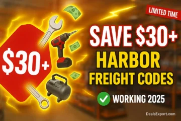Harbor Freight Coupon & Promo Codes 2025