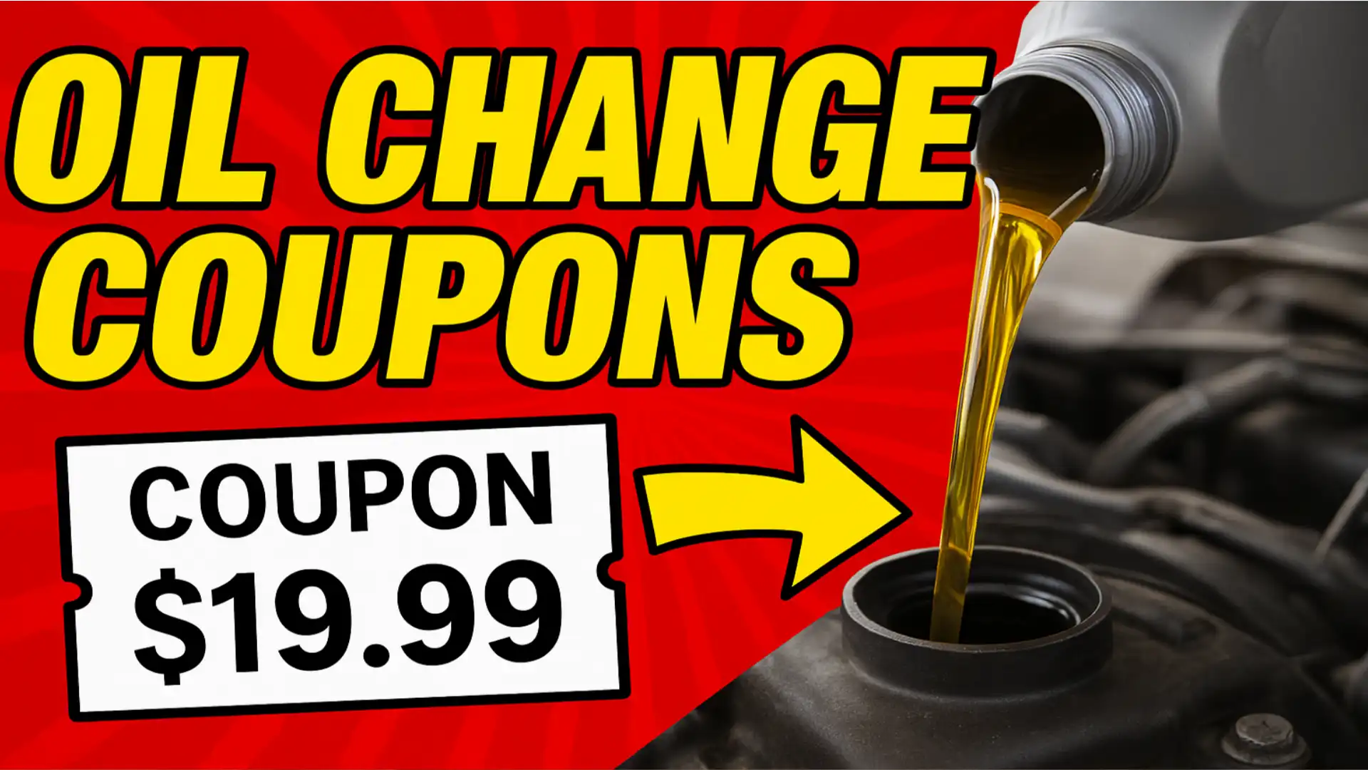 Oil Change Coupon Codes 2025
