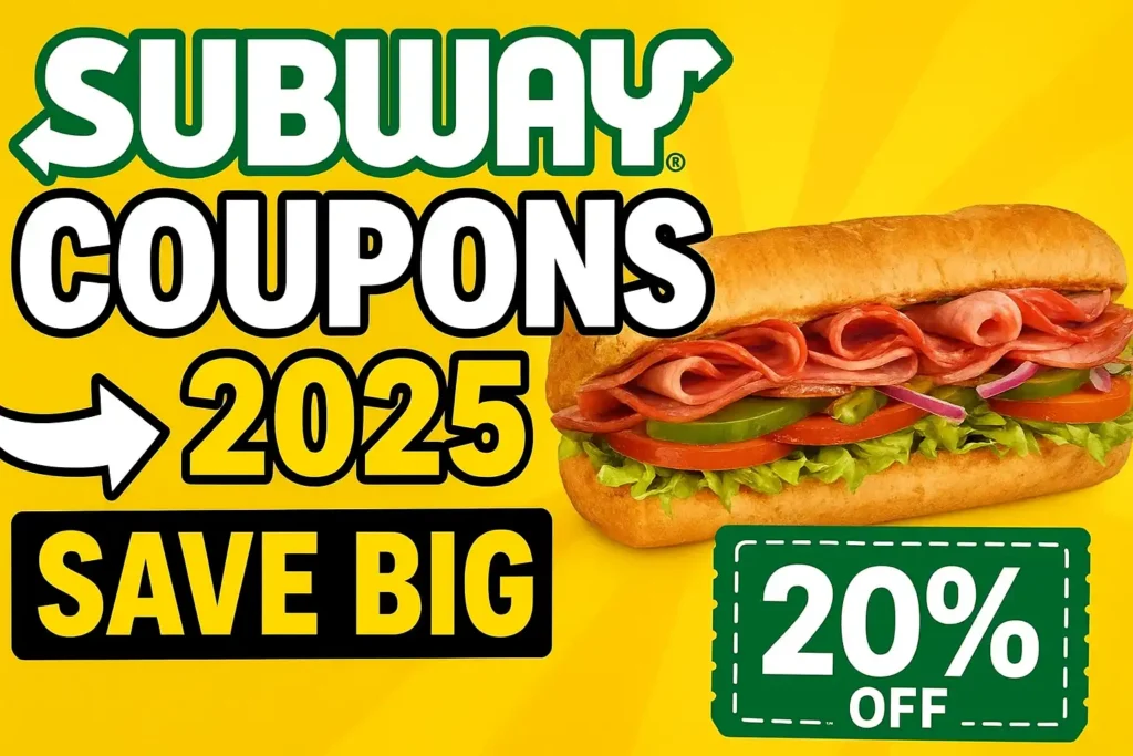 Subway Coupons 2025