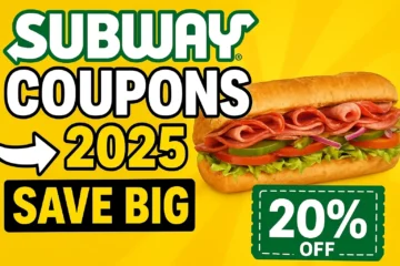Subway Coupons 2025