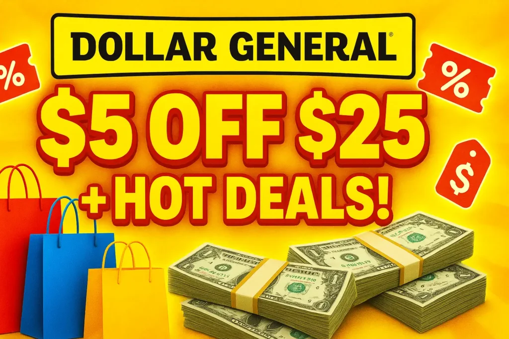 Dollar General Coupon Deals Today 2025: