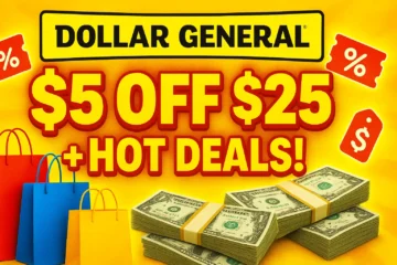 Dollar General Coupon Deals Today 2025: