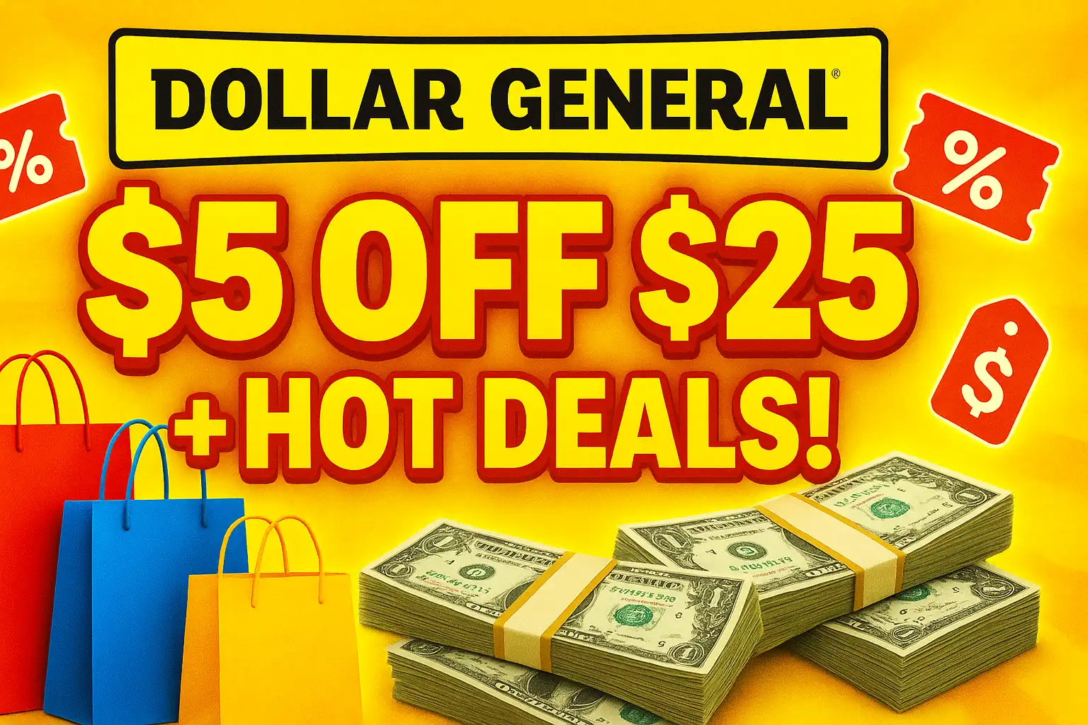 Dollar General Coupon Deals Today 2025: