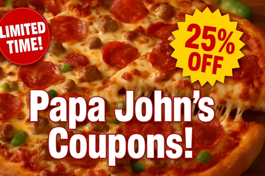 Papa John’s Coupons 2025