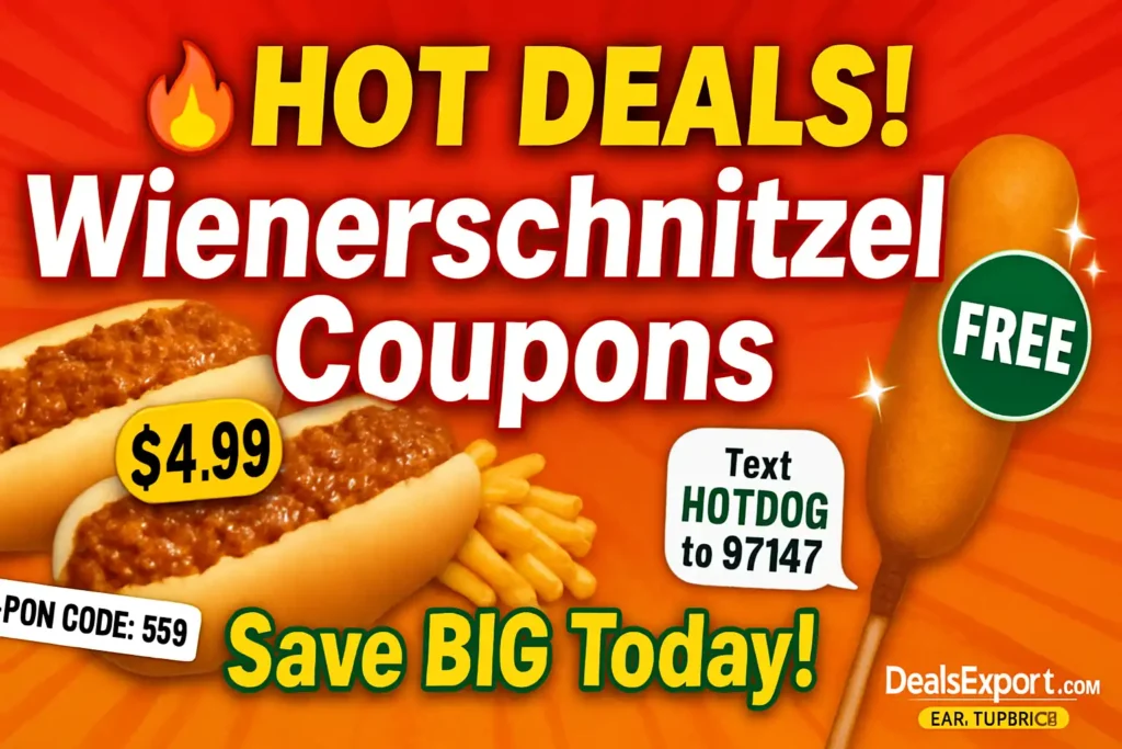 Wienerschnitzel Coupons 2025