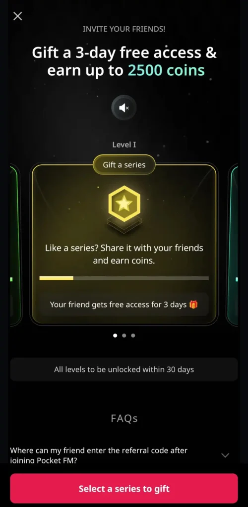 Pocket FM’s Referral Program