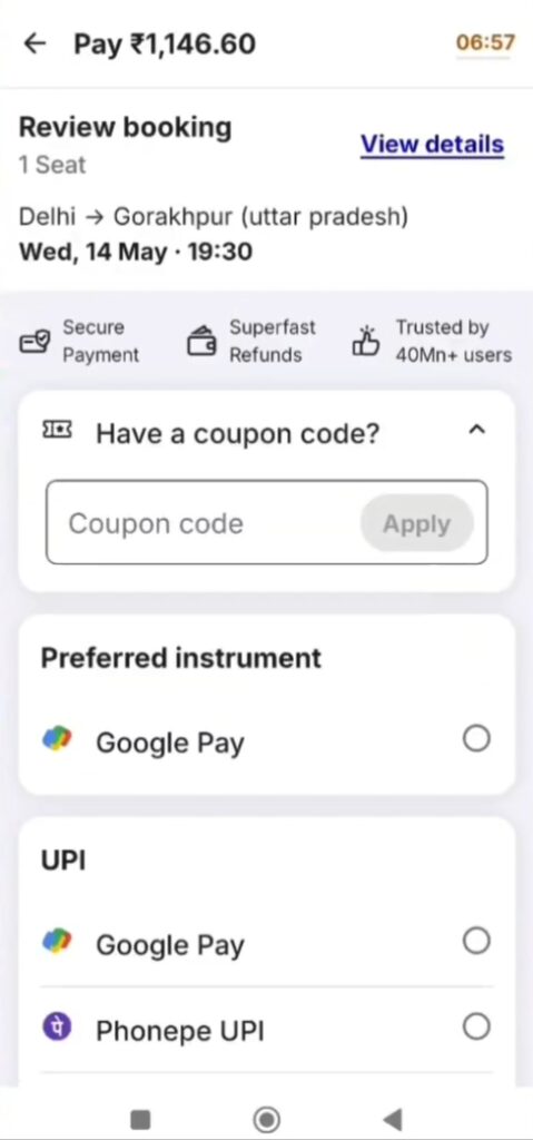  RedBus Coupon Code 