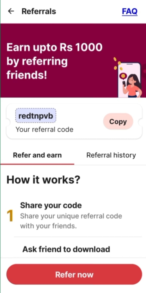RedBus Referral Program