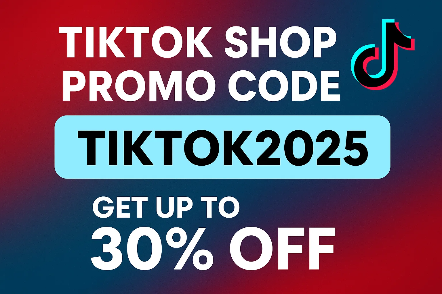 TikTok Shop Promo Code