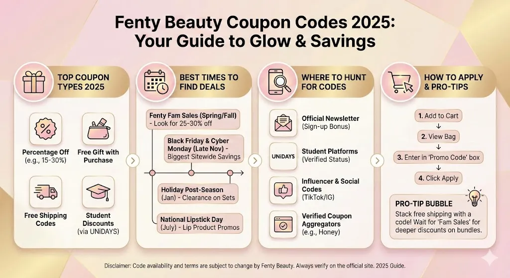 Fenty Beauty Coupon Codes 2025