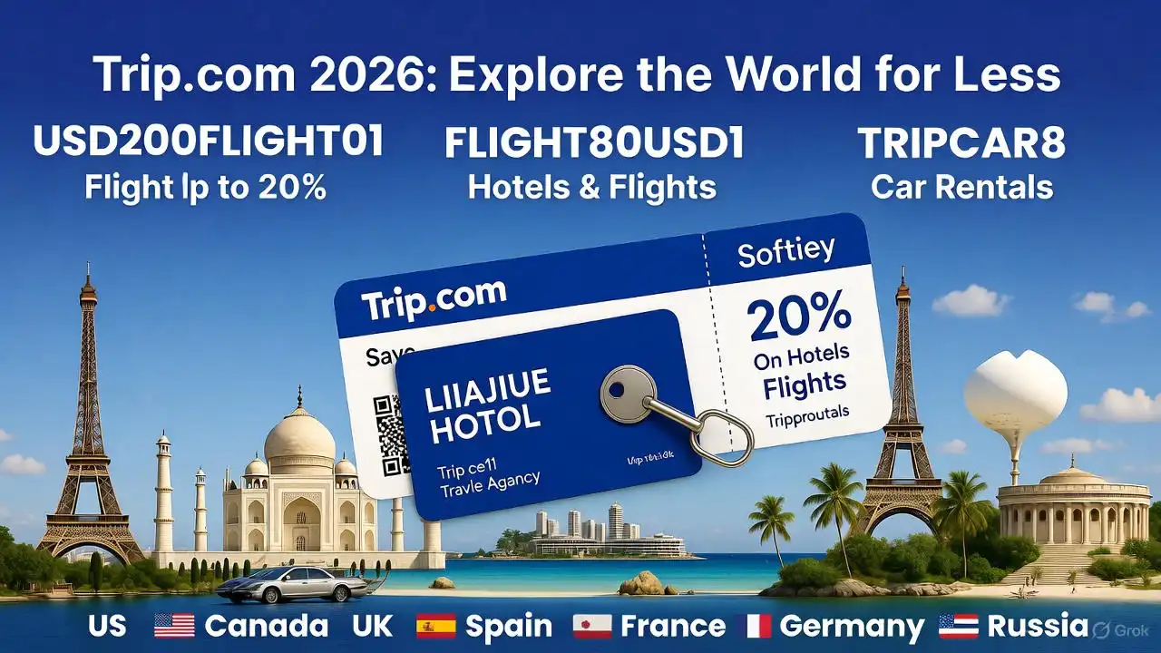 Trip.com Promo Codes Today